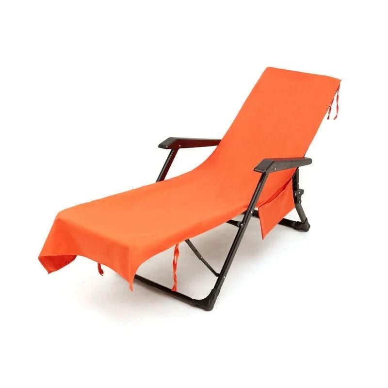 Beach Towel with Pockets, Sun Lounger Towel with Non Slip Stretch Fit, Quick Dry Microfibre Towel for Pool and Garden_11