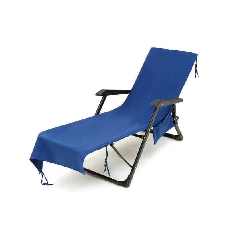 Beach Towel with Pockets, Sun Lounger Towel with Non Slip Stretch Fit, Quick Dry Microfibre Towel for Pool and Garden_08