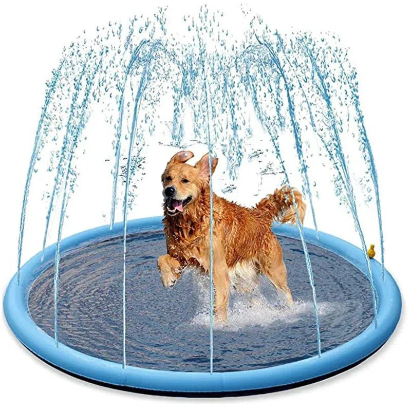 SplashZone | Interactive Dog Splash Pad with Built-in Sprinklers | Portable Cooling Fun for Hot Summer Days 2