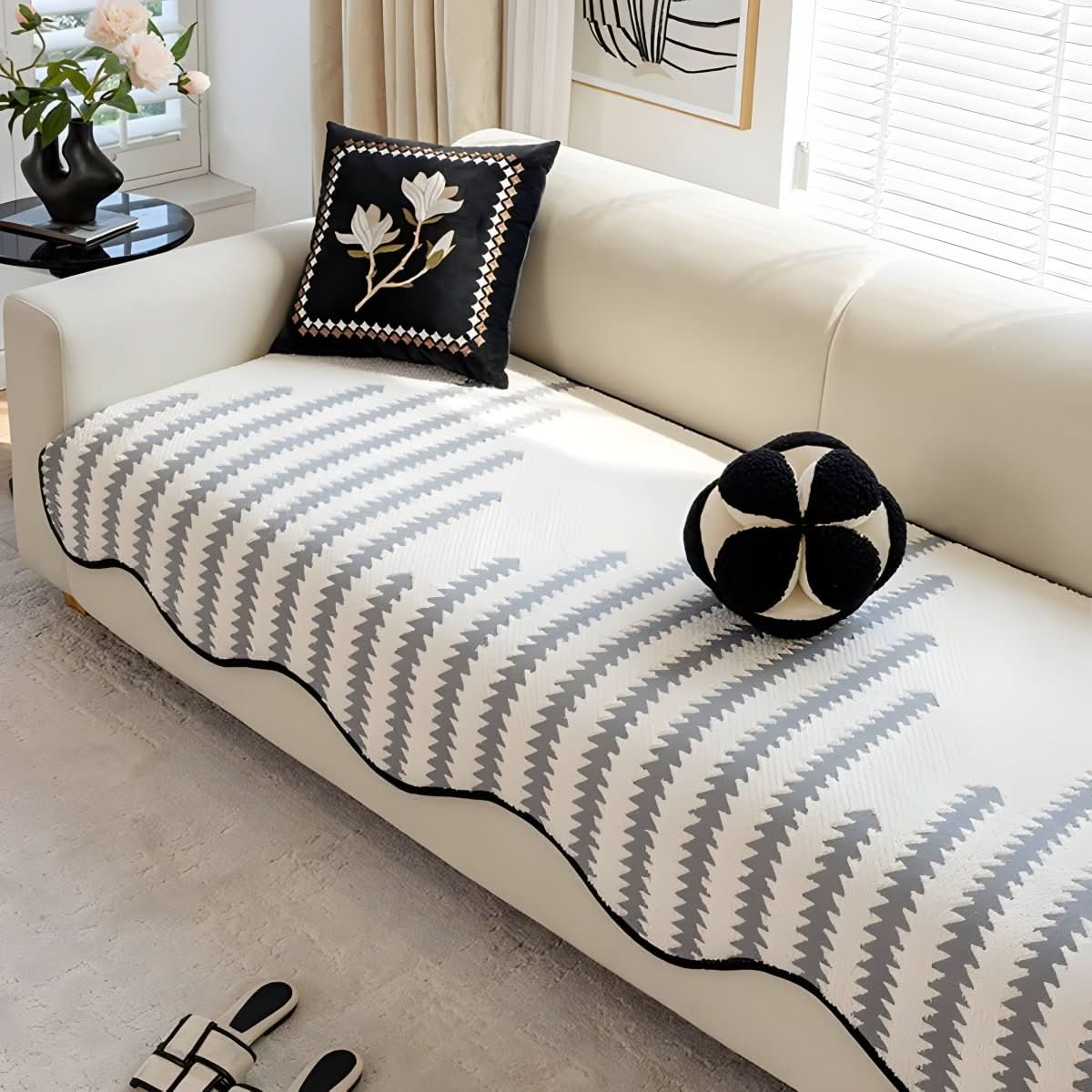 Sofa Covers, Decorative Sofa Protector for Living Room and Seating Areas