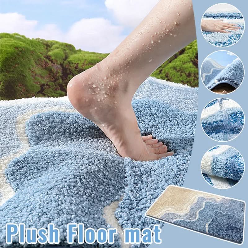 Bath Mats, Bathroom Rugs in Microfibre