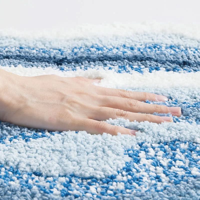 Bath Mats, Quick Dry Bath Rug with TPR Backing