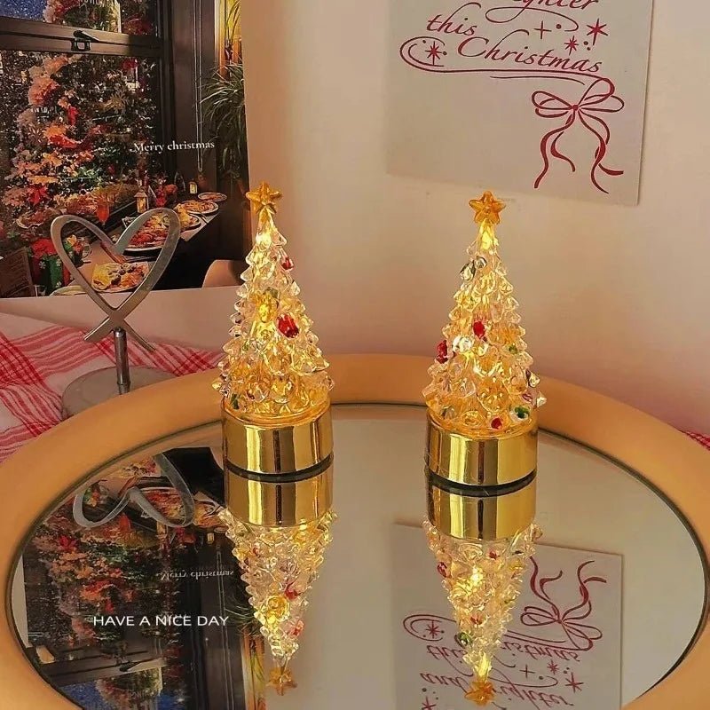 Christmas Tree Lamp, Small Christmas Tree with Lights, Festive Table Decoration, Christmas Decorations for Table_01