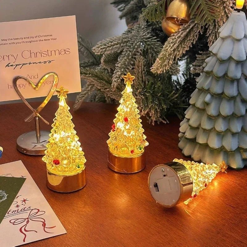 Christmas Tree Lamp, Small Christmas Tree with Lights, Festive Table Decoration, Christmas Decorations for Table_04