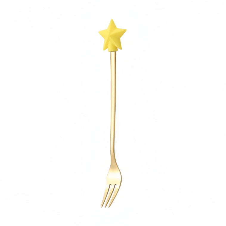 Christmas Teaspoons, Dessert Spoons, Dessert Forks, Stainless Steel Cutlery Set with Festive Tree and Santa Motifs_18