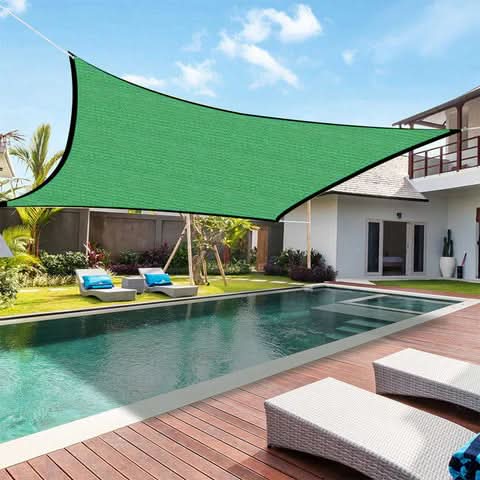 Waterproof Awning, Sun Shade Sail for Garden and Patio, Outdoor Canopy with 98% Shading, Garden Awning for Sun and Rain_01