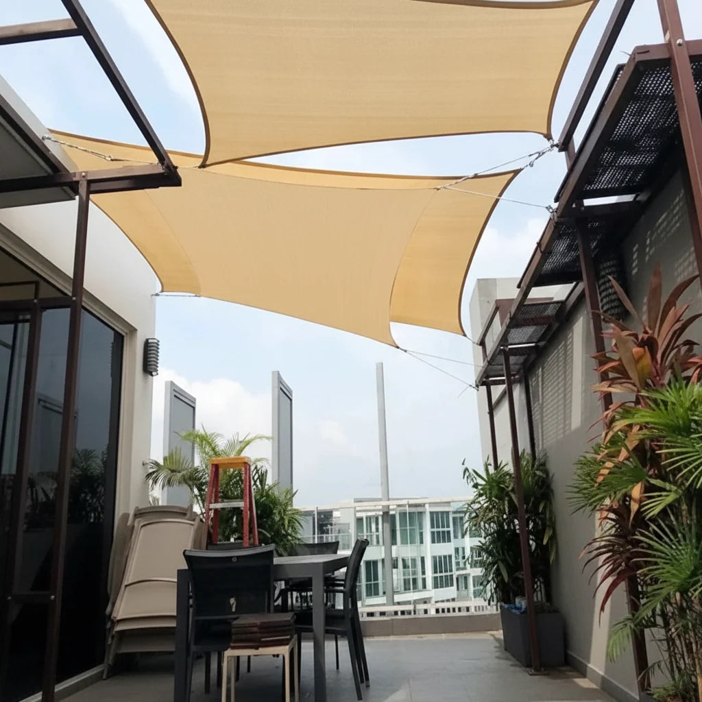 Garden Shade Sail, Sun Shade Sail for Patio and Camping