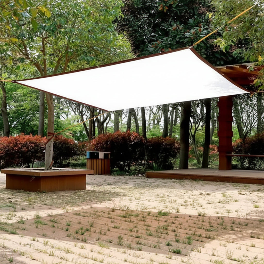 Garden Shade Sail, Vehicle Sun Shade in Beige or Black – image 4