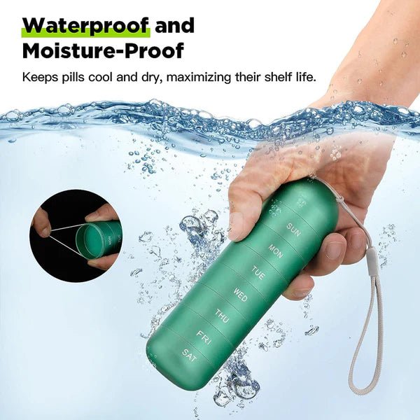 Pill Organizer 7 Day, Weekly Pill Box for Travel, Pill Organiser Box with Daily Compartments_10