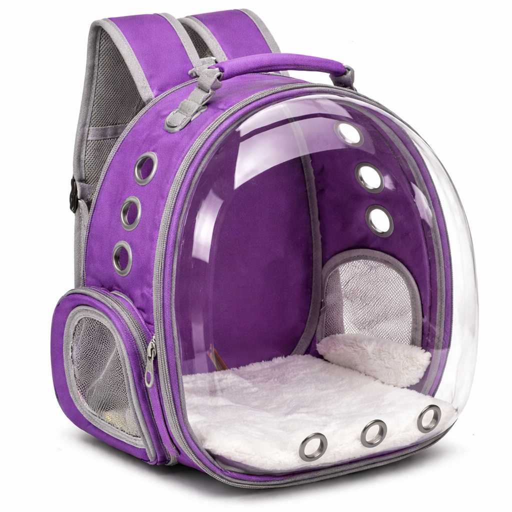 TravelMate | Cat Carrier Backpack with Ventilation Mesh & Ergonomic Straps | Comfortable Design for Safe Pet Travel 2