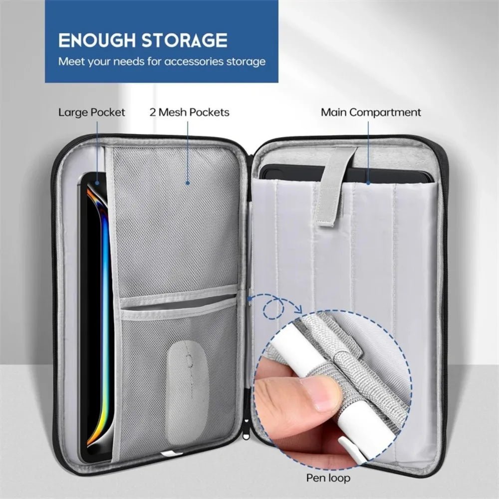Laptop Sleeve for MacBook Air, Slim Laptop Bag with Shock Absorbing Padding