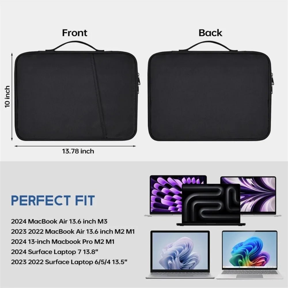Slim Laptop Bag with Shock Absorbing Padding – image 5