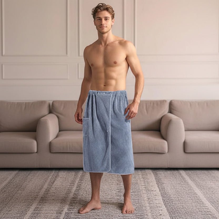 Bath Towel Wrap for Men