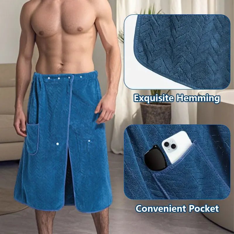 Plus Size Towel Wrap in Skirt Design – image 6
