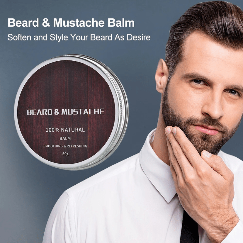 Beard Growth Kit with Derma Roller, Beard Oil