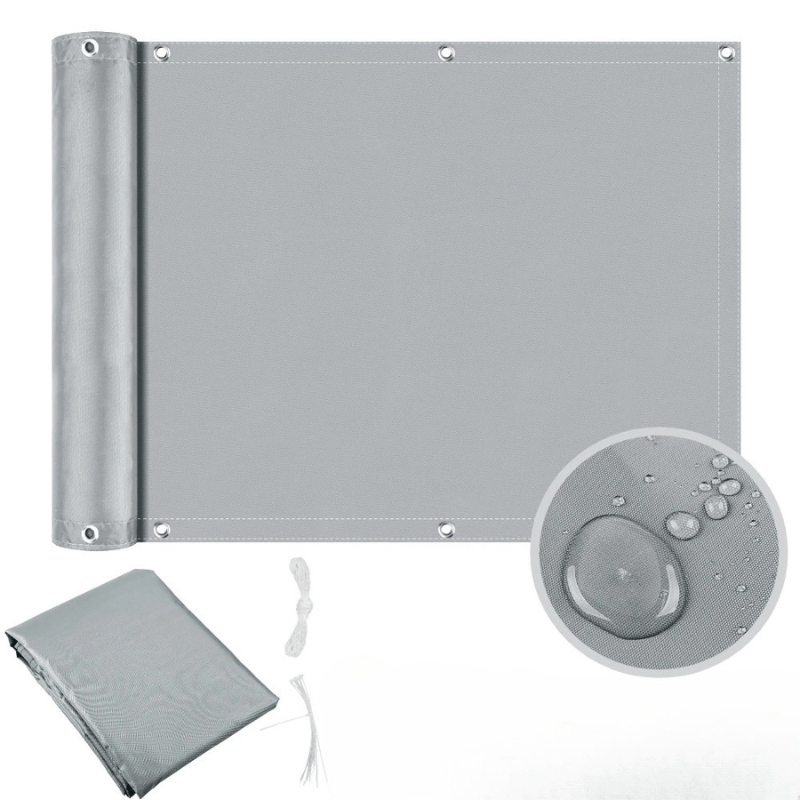 Garden Screening Privacy Screen, Balcony Privacy Screen with Eyelets, Fence Screening, Wind Break with UV Protection_04