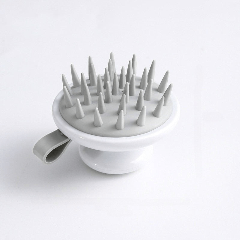 Head Massager Scalp Brush, Scalp Massager for Hair Growth with Silicone Bristles – image 12