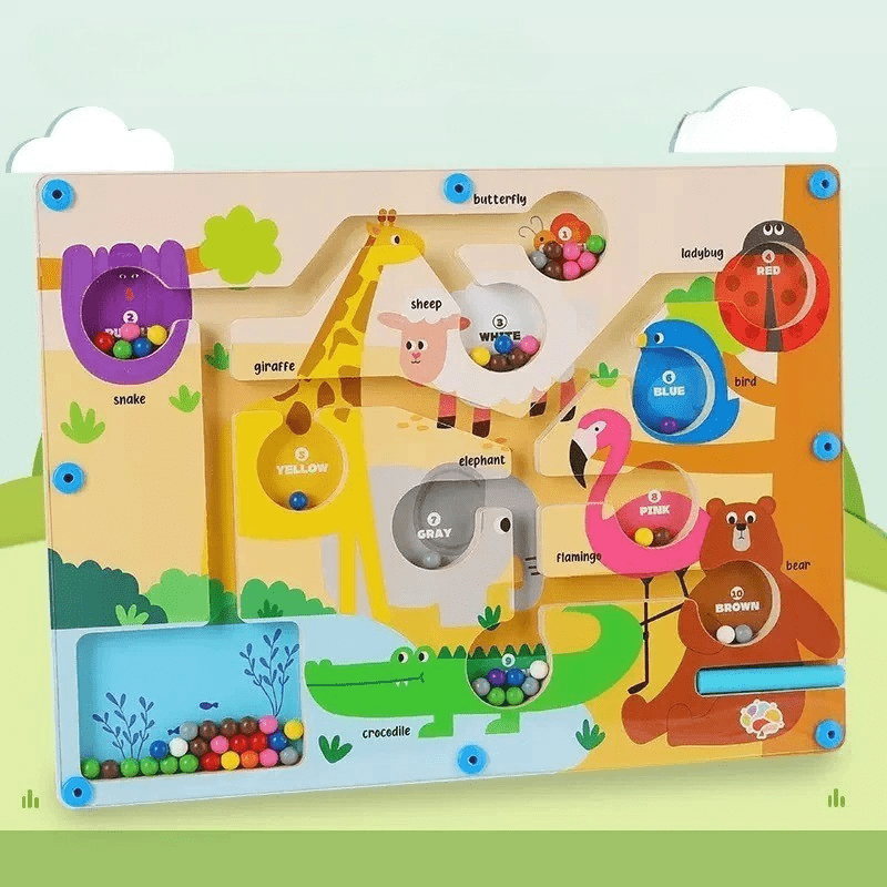 Magnetic Colour and Number Game, Colour Matching Game with Magnetic Board – image 16