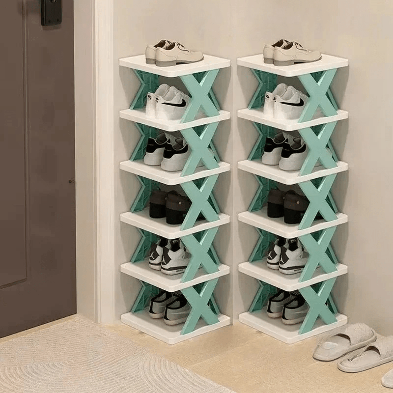 Tall Shoe Rack with 6 to 9 Tiers, Hallway Shoe Storage for Bedroom and Dressing Room – image 10