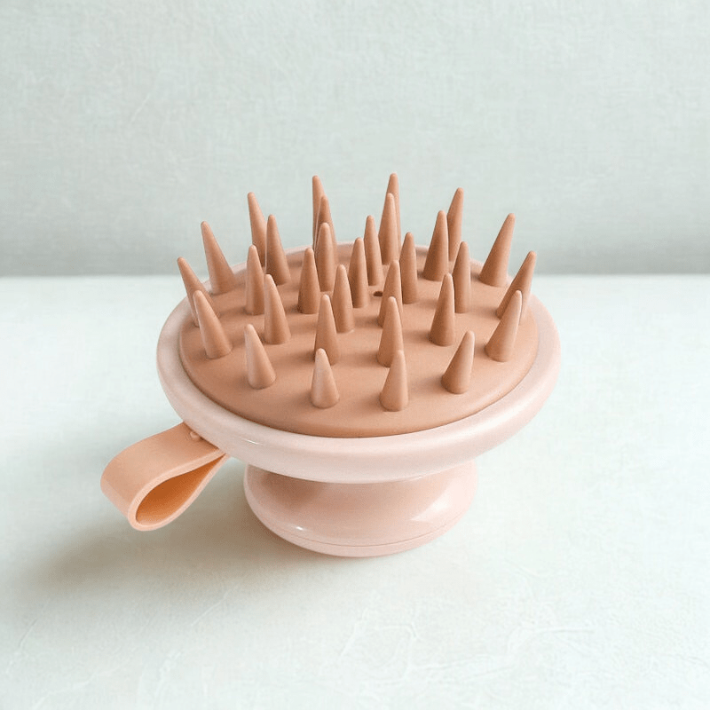 Head Massager Scalp Brush, Scalp Massager for Hair Growth with Silicone Bristles – image 14
