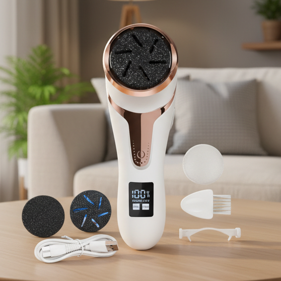 Electric Callus Remover for Feet, Rechargeable Hard Skin Remover for Feet, Foot Callus Remover with USB Charging