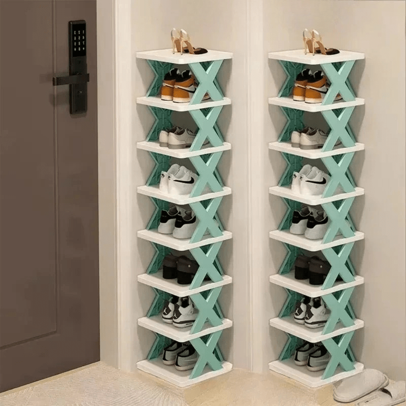 Tall Shoe Rack with 6 to 9 Tiers, Hallway Shoe Storage for Bedroom and Dressing Room – image 12