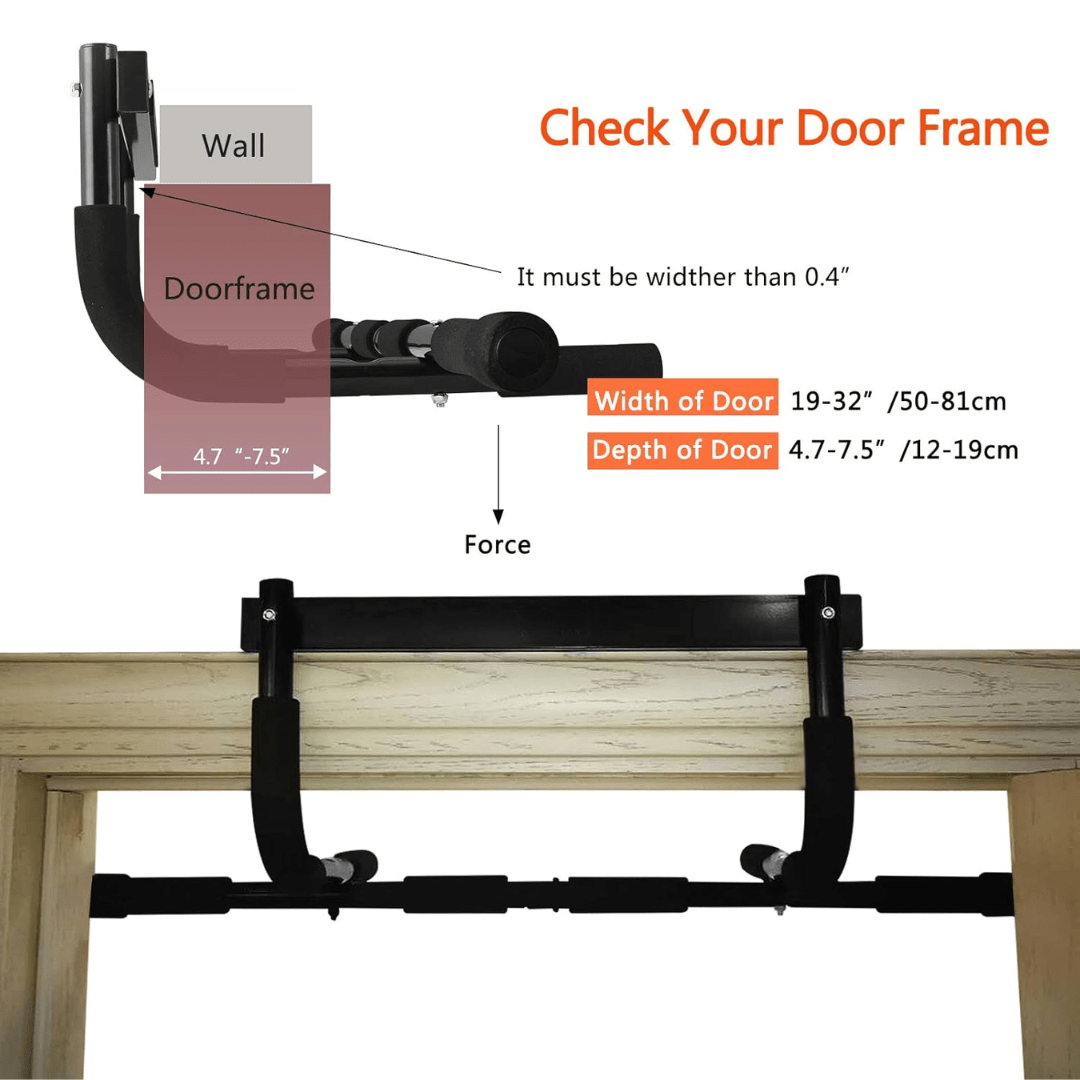 Home Pull Up Bar for Door, Calisthenics Equipment – image 6