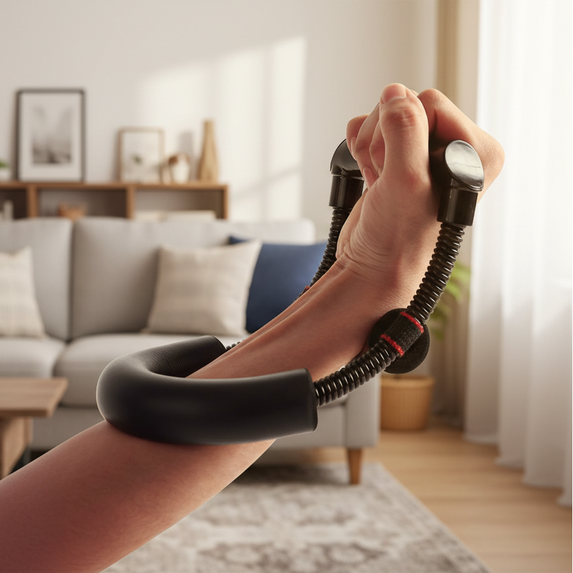 Adjustable Grip Trainer for Hand and Wrist, Forearm Exerciser with Non Slip Grip, Wrist Exerciser, Hand Gripper_00