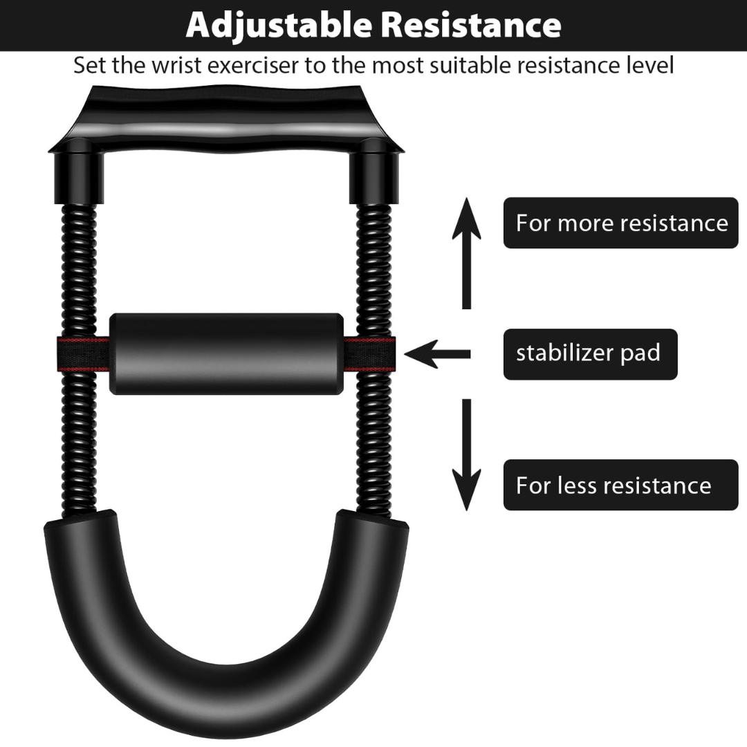 Adjustable Grip Trainer for Hand and Wrist, Forearm Exerciser with Non Slip Grip, Wrist Exerciser, Hand Gripper_04