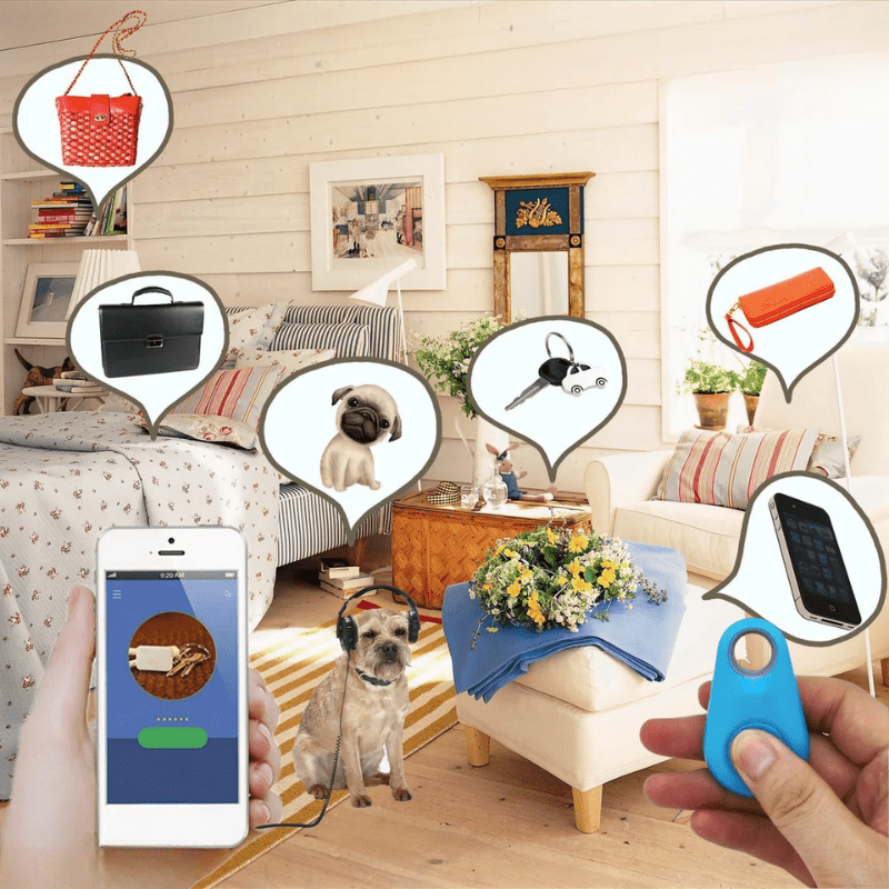Cat Tracker Bluetooth with Free App, Dog Tracker for Collar, Key Finder, Pet Tracker for Keys and Luggage_01