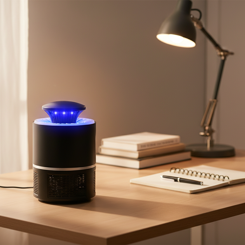 Mosquito Killer Lamp with Fan, Quiet Mosquito Lamps for Bedroom and Living Room