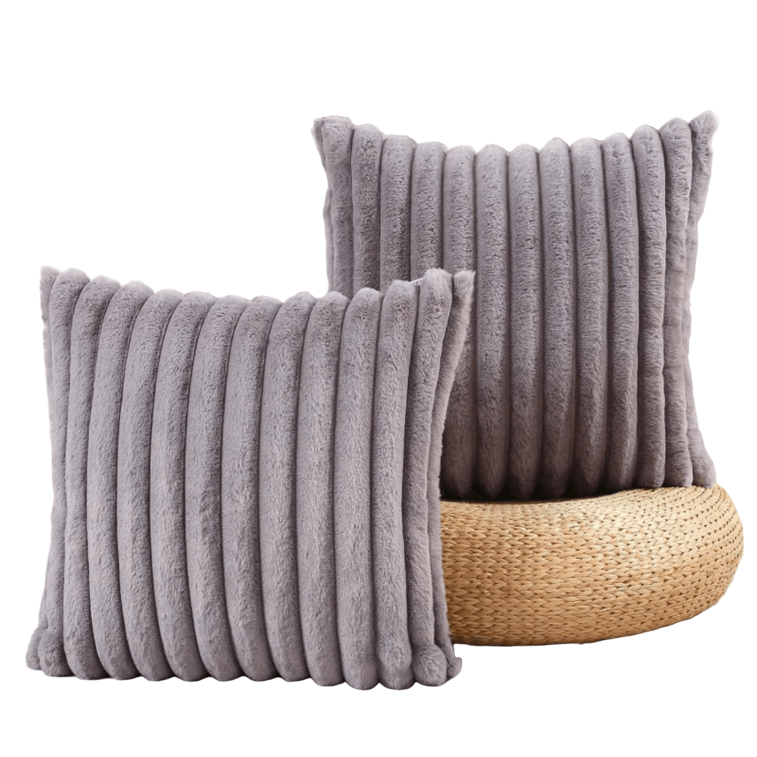 Cushion Covers 45 x 45 cm, Soft Plush Sofa Cushion Cover, Pillow Cover, Pillowcase for Living Room Decor_08