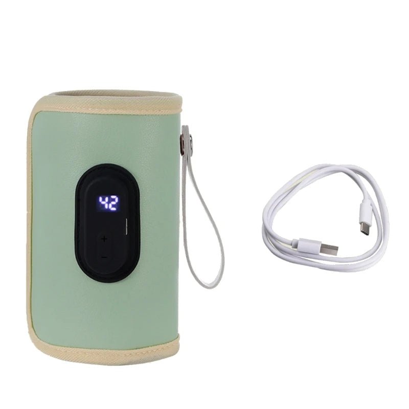 Portable Bottle Warmer, Baby Bottle Warmer Bag with 3 Heat Levels, Travel Milk Warmer for Power Bank, Newborn Essentials_11