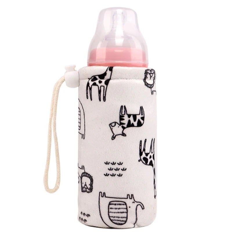 Portable Bottle Warmer, Baby Bottle Warmer Bag with 3 Heat Levels, Travel Milk Warmer for Power Bank, Newborn Essentials_14