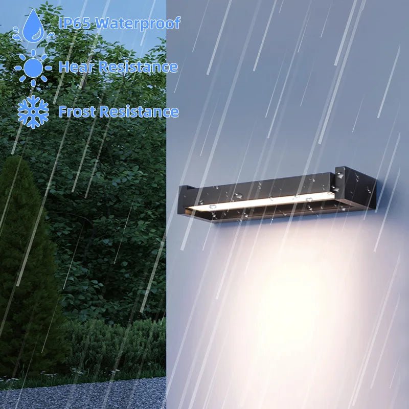 Outdoor Wall Lights, Adjustable LED Exterior Wall Light Waterproof