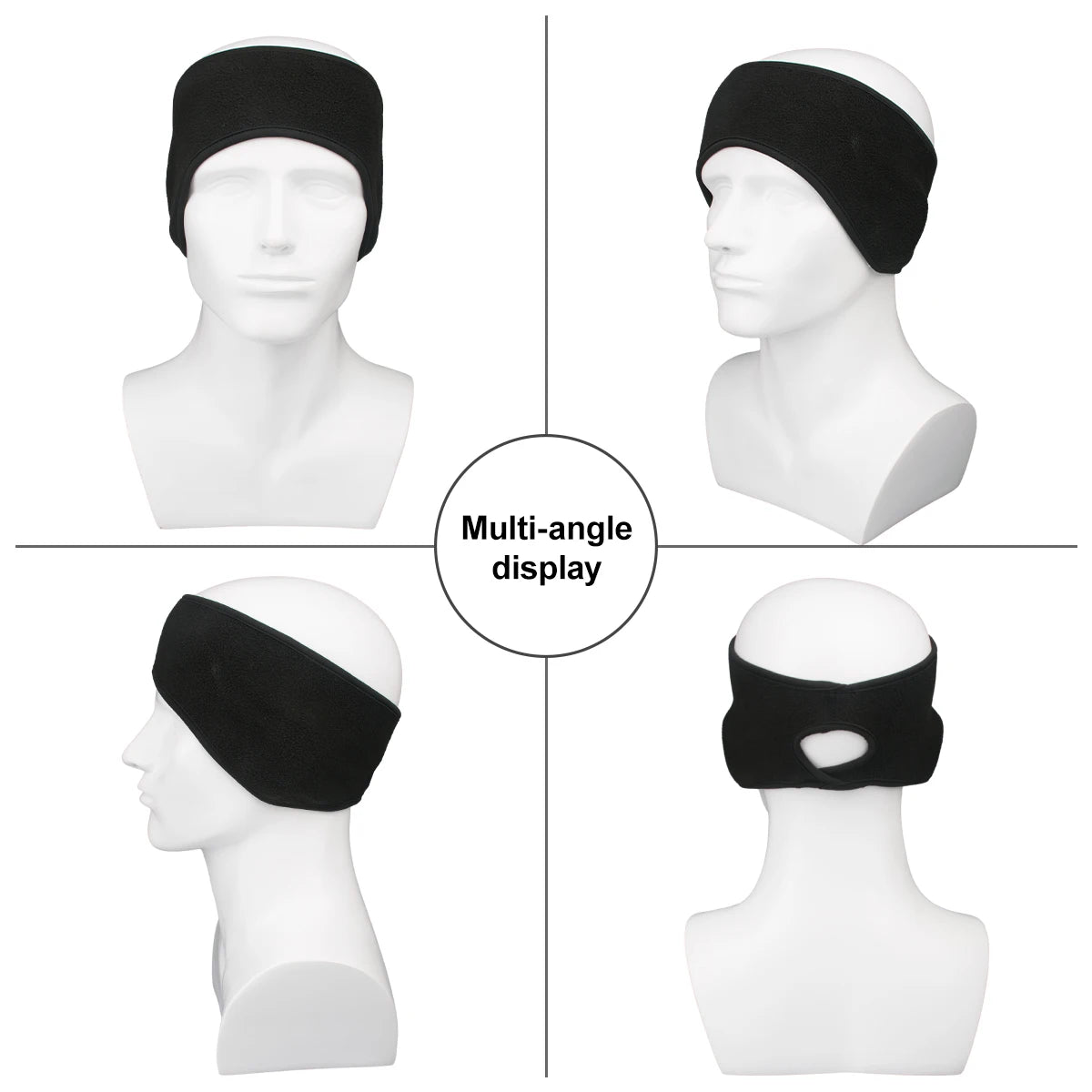 Running Headband Ear Warmer, Windproof Sports Headband for Cycling and Training – image 4