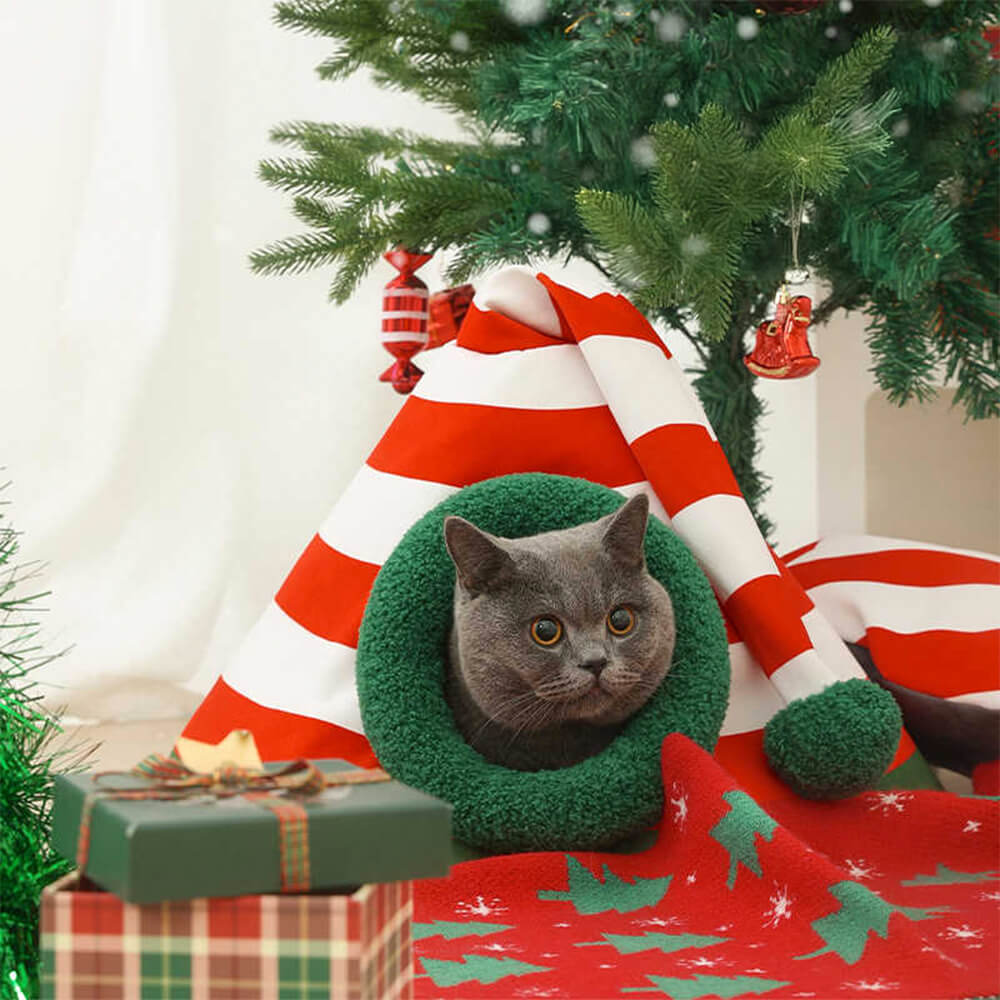 Cat Beds, Soft Plush Pet Bed for Kittens