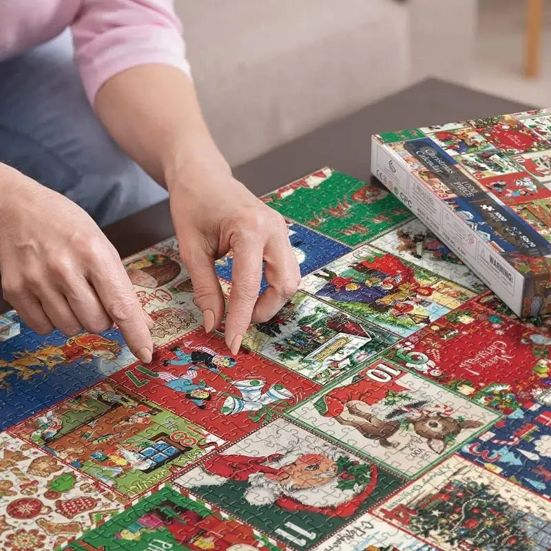 Advent Calendar Jigsaw Puzzle 1000 Piece, Advent Calendar for Christmas Countdown – image 5