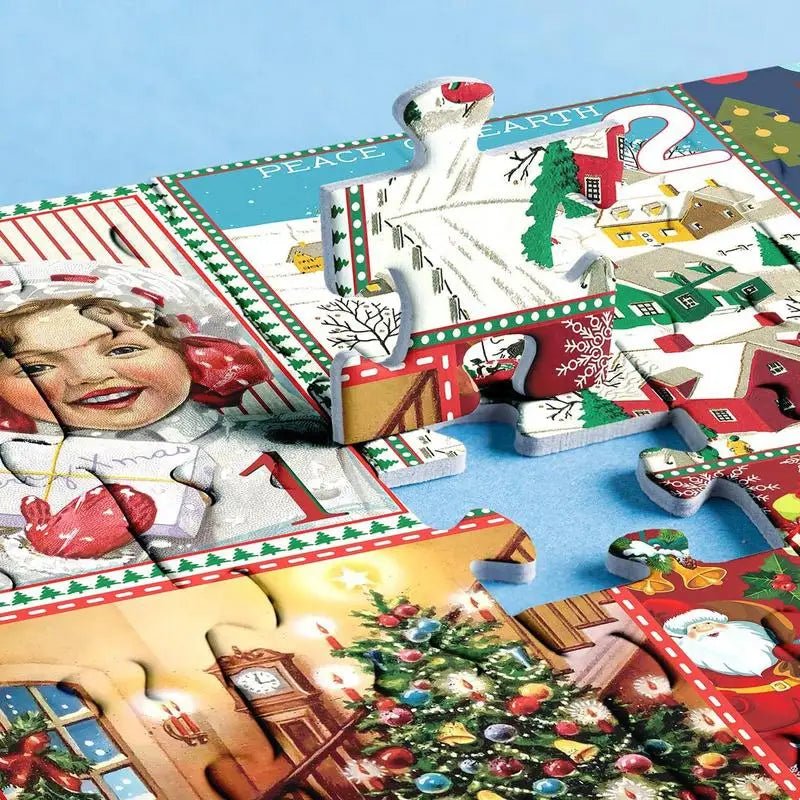 Advent Calendar Jigsaw Puzzle 1000 Piece, Christmas Jigsaw Puzzle for Adults – image 6