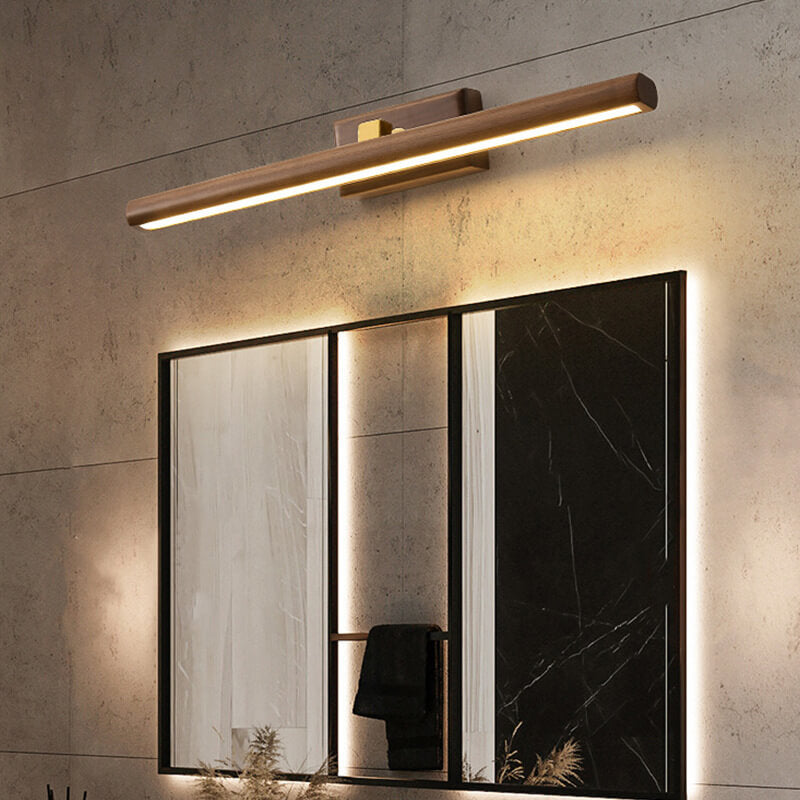 WalnutGlow | Elegant Modern LED Wall Sconce Light Fixture 8