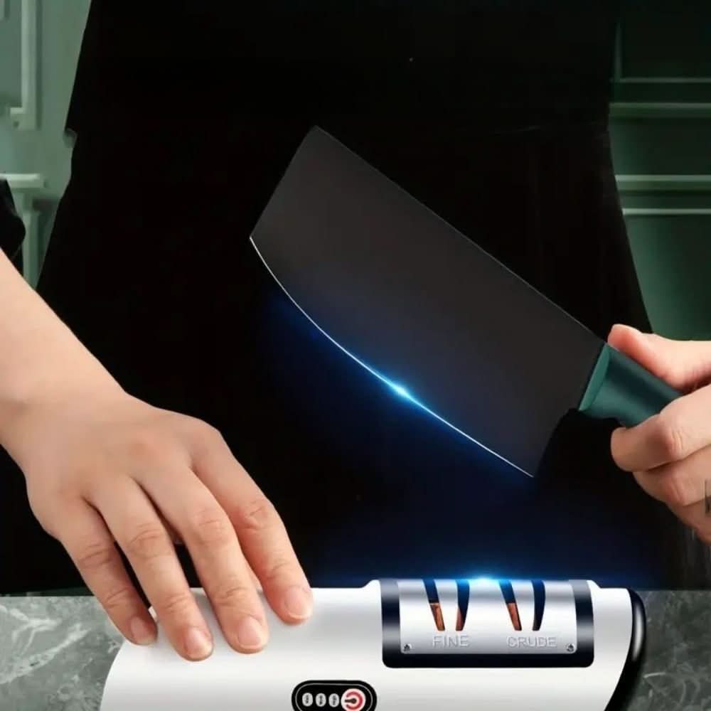 Electric Knife Sharpener, Rechargeable Sharpener for Knives