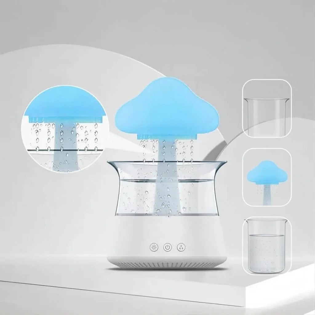 Humidifier for Bedroom, Rain Cloud Light Air Humidifier – image 5