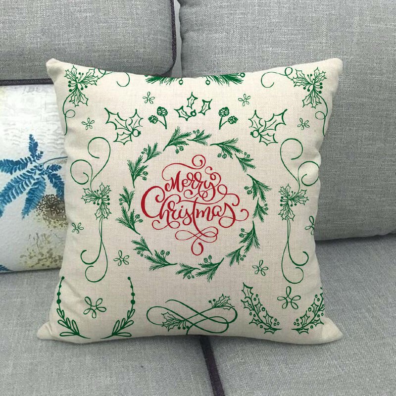 Christmas Cushion Covers, Christmas Decorations for Living Room – image 23