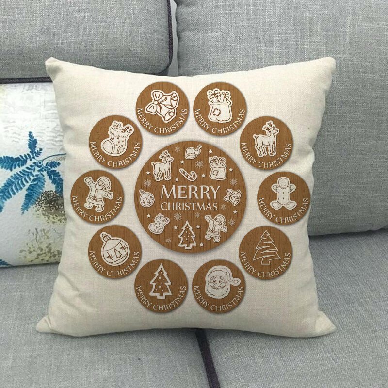 Christmas Cushion Covers, Christmas Decorations for Living Room – image 35