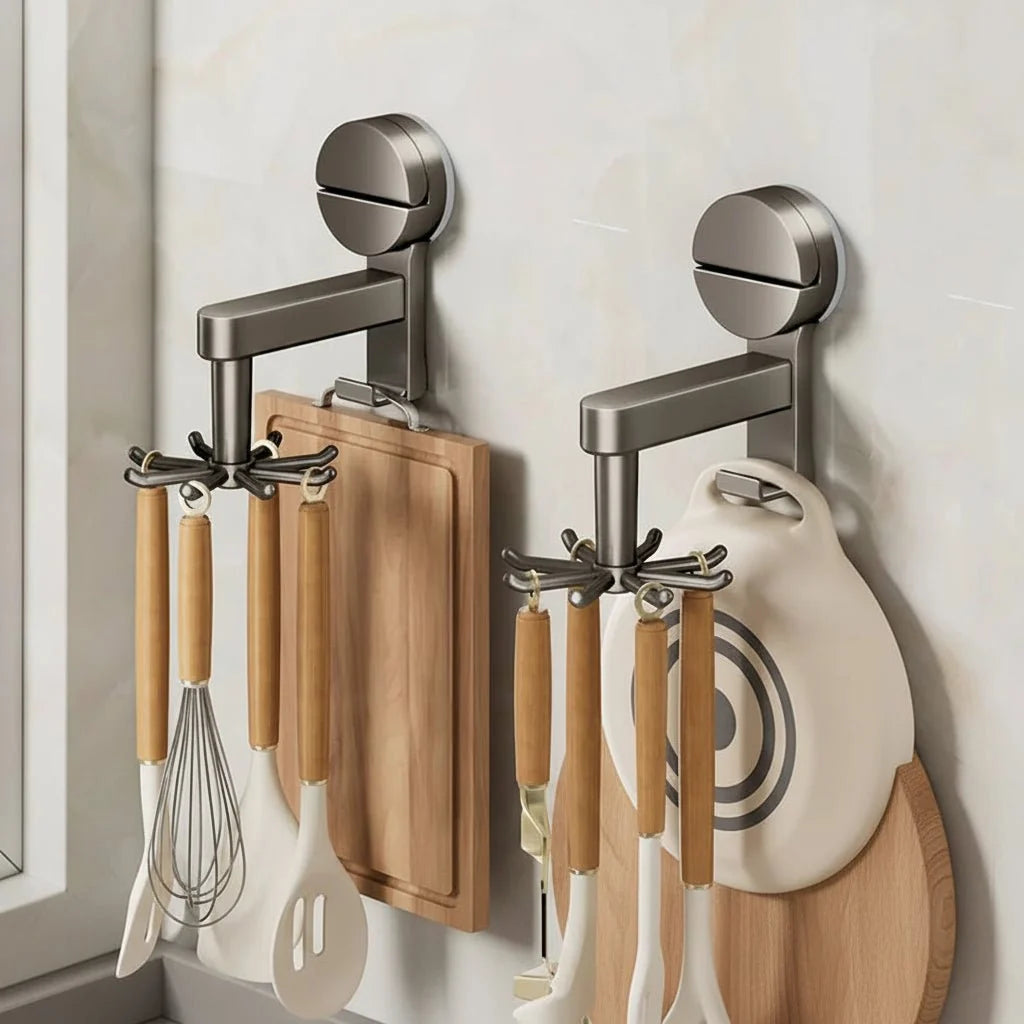 Suction Cup Wall Hooks for Kitchen Utensils, Towel Hooks for Kitchen Storage – image 6