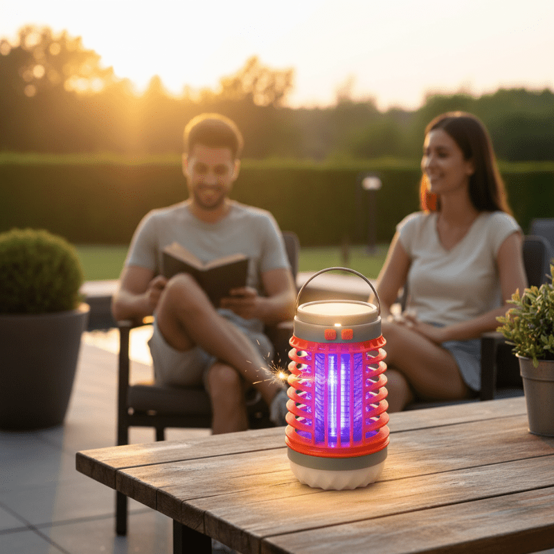 Solar Mosquito Killer Lamp, Electric Fly Killer