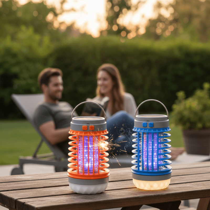 Solar Mosquito Killer Lamp, Fly Zapper – image 4