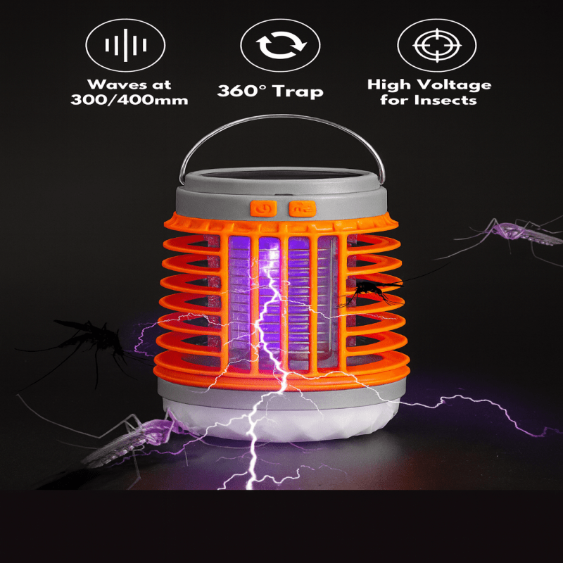 Solar Mosquito Killer Lamp, Outdoor Solar Lantern for Camping and Garden – image 9