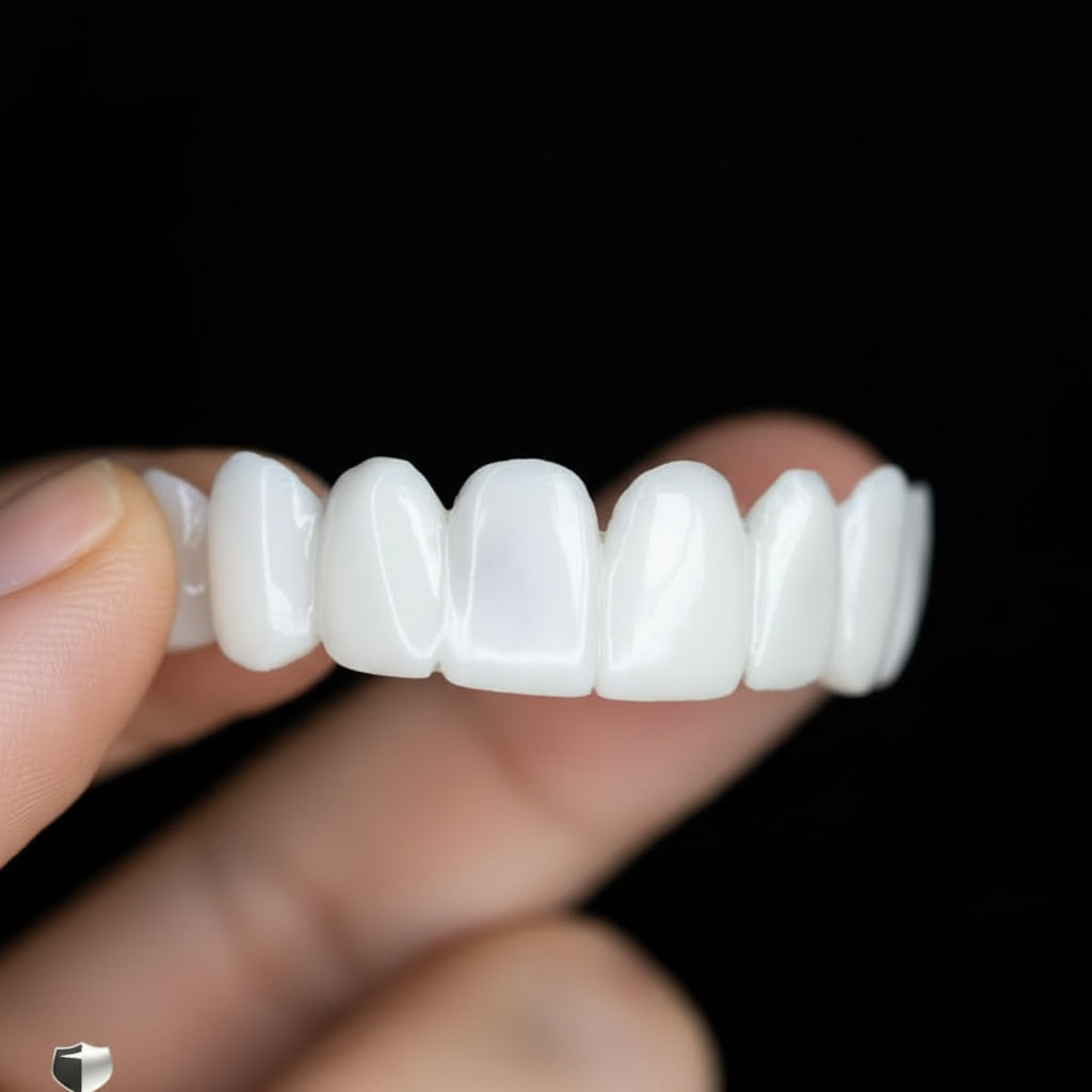 Clip On Veneers for a White Smile, Cosmetic False Teeth – image 4