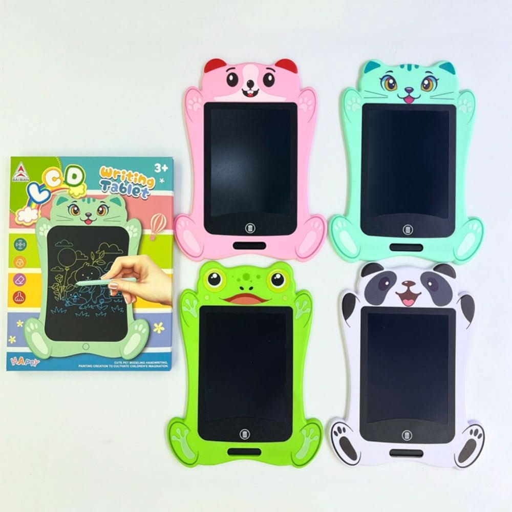 LCD Drawing Board for Kids, LCD Writing Tablet with Stylus, Doodle Pad with Animal Motifs, Educational Toys for Travel_05